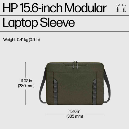 HP 15.6-inch Modular Laptop Sleeve