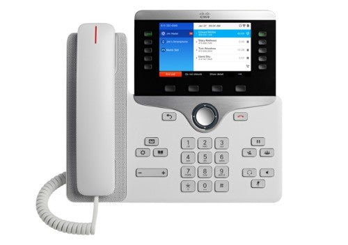 Cisco 8861 IP phone Black, Silver Wi-Fi
