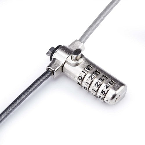 StarTech.com SNANOC4D-LAPTOP-LOCK cable lock Black, Silver 78.7" (2 m)
