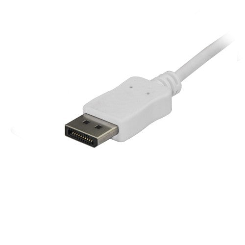 StarTech.com CDP2DPMM6W video cable adapter 70.9" (1.8 m) USB Type-C DisplayPort White