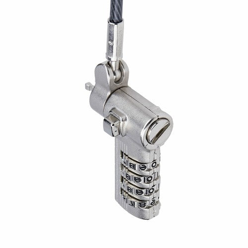 StarTech.com UNIVCS25-LAPTOP-LOCK cable lock Black, Silver 78.7" (2 m)