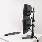 Amer Mounts AMR2SV monitor mount / stand 24" Black Desk