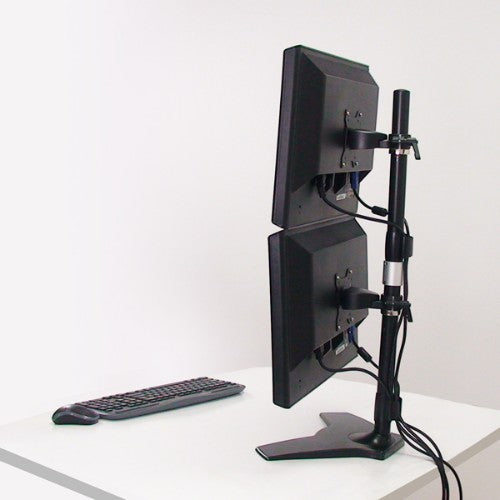 Amer Mounts AMR2SV monitor mount / stand 24" Black Desk