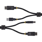 StarTech.com DU12210-KVM-CABLE KVM cable Black 122" (3.1 m)