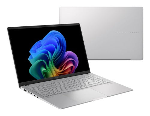 ASUS Vivobook S 15 OLED S5507QA-SB91-CB Qualcomm Snapdragon X1E-78-100 Laptop 15.6" 3K 16 GB LPDDR5x-SDRAM 1 TB SSD Wi-Fi 7 (802.11be) Windows 11 Home Silver