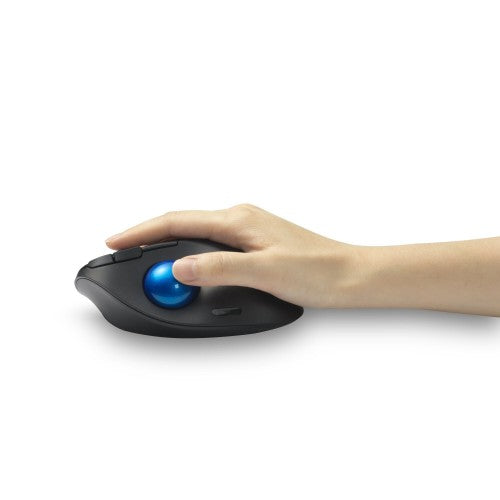 Kensington Pro Fit Ergo TB450 mouse Office Right-hand RF Wireless + Bluetooth Trackball 1600 DPI