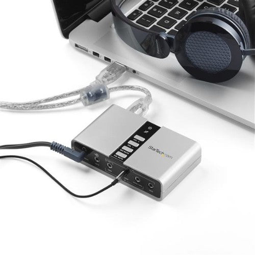 StarTech.com ICUSBAUDIO7D audio card 7.1 channels USB
