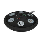 Tripp Lite TLP406USBUFO surge protector Black, Gray 4 AC outlet(s) 120 V 72" (1.83 m)