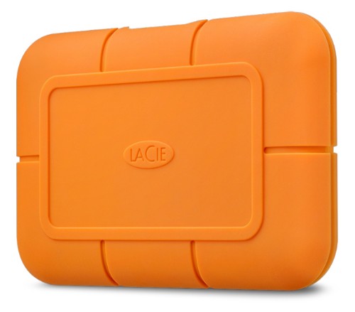 LaCie Rugged 500 GB USB Type-C 3.2 Gen 2 (3.1 Gen 2) Orange