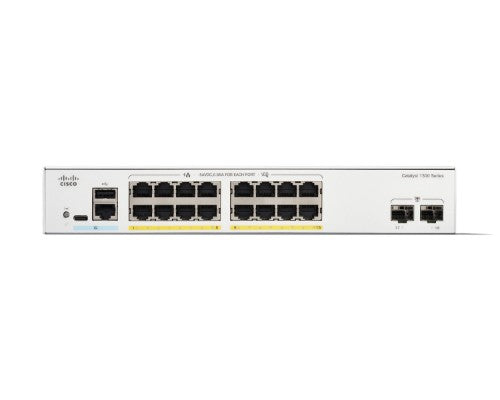 Cisco C1300-16FP-2G network switch Managed L2/L3 Gigabit Ethernet (10/100/1000) White