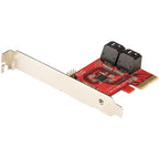 StarTech.com 4P6G-PCIE-SATA-CARD interface cards/adapter Internal