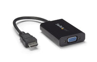 StarTech.com HD2VGAA2 video cable adapter Black