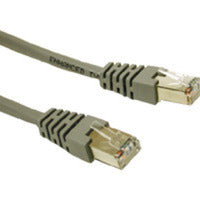 C2G Cat5e STP, 1 x RJ-45, 1 x RJ-45, 25ft, Gray networking cable 300" (7.62 m)