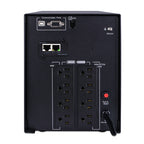 CyberPower PR1500LCDN uninterruptible power supply (UPS) Line-Interactive 1.5 kVA 1050 W 8 AC outlet(s)