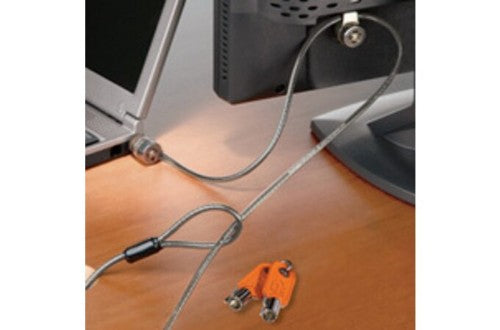 Kensington K64025F cable lock Carbon, Stainless steel 86.6" (2.2 m)