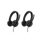 Kensington H1000 Headset Wired Head-band Calls/Music USB Type-C Black