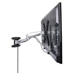 StarTech.com VESA TV Wall Mount, Adjustable Full Motion Mount For 23"-55" Displays, Slim Wall Mount TV Bracket Supports 66lb (30kg), Extendable/Tilting/Swivel Monitor Wall Mount