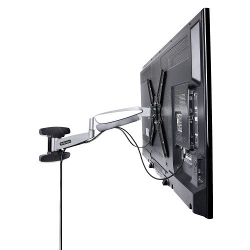StarTech.com VESA TV Wall Mount, Adjustable Full Motion Mount For 23"-55" Displays, Slim Wall Mount TV Bracket Supports 66lb (30kg), Extendable/Tilting/Swivel Monitor Wall Mount