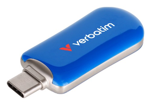 Verbatim 30233 USB flash drive 128 GB USB Type-C 3.2 Gen 1 (3.1 Gen 1) Blue