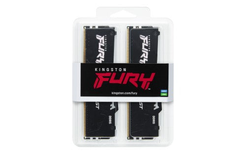 Kingston Technology FURY Beast RGB memory module 32 GB 2 x 16 GB DDR5 6400 MT/s ECC