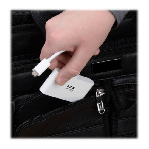 Tripp Lite U460-004-4A-C interface hub USB 3.2 Gen 1 (3.1 Gen 1) Type-C 5000 Mbit/s White