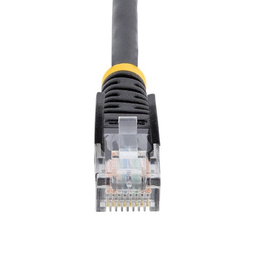 StarTech.com 50 ft Black Snagless Category 5e (350 MHz) UTP Patch Cable networking cable 600" (15.2 m)
