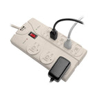 Tripp Lite TLP808 surge protector Gray 8 AC outlet(s) 120 V 95.7" (2.43 m)