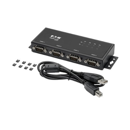 Tripp Lite U208-004-IND interface hub USB 2.0 Type-B 480 Mbit/s Black