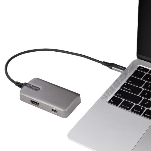StarTech.com DKT31CHPD3 laptop dock/port replicator Wired USB 3.2 Gen 2 (3.1 Gen 2) Type-C Gray