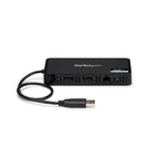 StarTech.com USBA2DPGB laptop dock/port replicator Wired USB 3.2 Gen 1 (3.1 Gen 1) Type-A Black