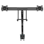 StarTech.com ARMSLIMDUAL2USB3 monitor mount / stand 32" Desk Black