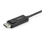 StarTech.com CDP2DP1MBD video cable adapter 39.4" (1 m) DisplayPort USB Type-C Black