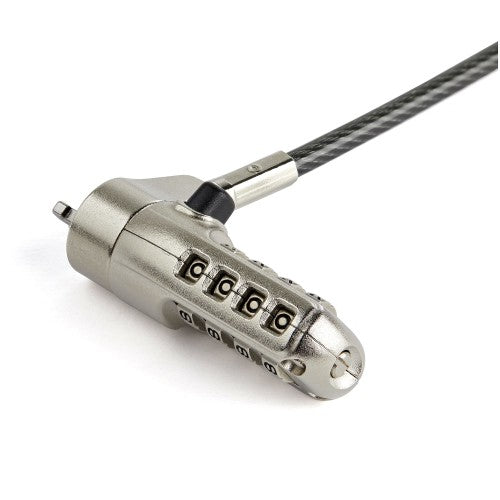 StarTech.com LTLOCKNANO cable lock Black, Stainless steel 78.7" (2 m)