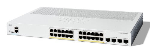 Cisco Catalyst 1200 Managed L2 Gigabit Ethernet (10/100/1000) Power over Ethernet (PoE) 1U White