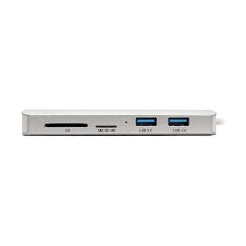Tripp Lite U442-DOCK11-S laptop dock/port replicator USB 3.2 Gen 2 (3.1 Gen 2) Type-C Silver
