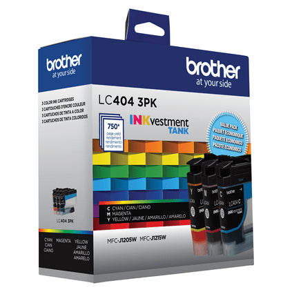 Brother LC4043PKS ink cartridge 1 pc(s) Original Standard Yield Cyan, Magenta, Yellow