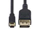 StarTech.com DP14MDPMM10F DisplayPort cable 118.1" (3 m) Mini DisplayPort Black