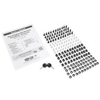 Tripp Lite SRW21UG rack cabinet 21U Wall mounted rack Black