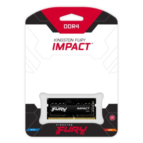 Kingston Technology FURY Impact memory module 16 GB 1 x 16 GB DDR4 3200 MT/s