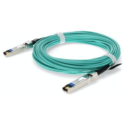 AddOn Networks AOC-S-S-25G-20M-AO InfiniBand/fibre optic cable 787.4" (20 m) SFP28 Aqua color