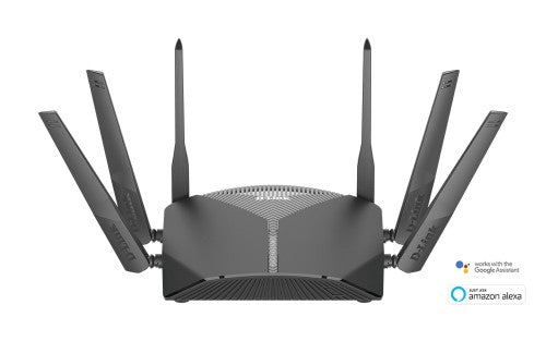D-Link DIR-3040 wireless router Gigabit Ethernet Tri-band (2.4 GHz / 5 GHz / 5 GHz) Gray
