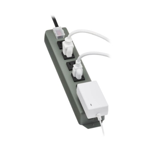Tripp Lite 6SP surge protector Black 6 AC outlet(s) 120 V 70.9" (1.8 m)