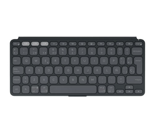 Logitech Keys-To-Go 2 for iPad QWERTZ English, US English Bluetooth Graphite