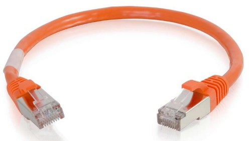 C2G 25ft. Cat6 RJ-45 networking cable Orange 300" (7.62 m) S/FTP (S-STP)