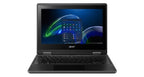 Acer TravelMate Spin B3 TMB311R-32-C47B Intel® Celeron® N N5100 Hybrid (2-in-1) 11.6" Touchscreen HD 8 GB DDR4-SDRAM 128 GB Flash Wi-Fi 6 (802.11ax) Windows 11 Pro Black