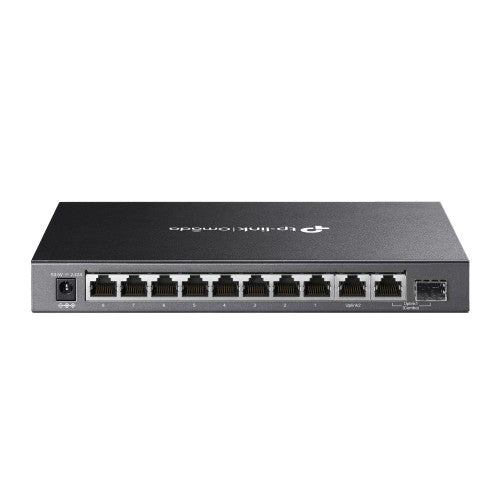 TP-Link Omada DS110GMP network switch Unmanaged Gigabit Ethernet (10/100/1000) Power over Ethernet (PoE) Black