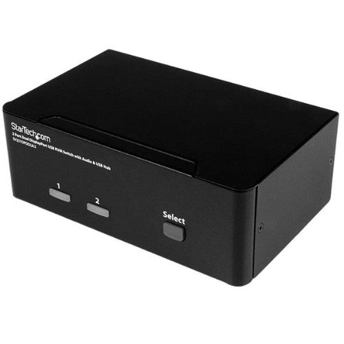 StarTech.com SV231DPDDUA2 KVM switch Black
