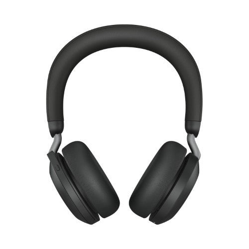 Jabra Evolve2 75 Headset Wired & Wireless Head-band Calls/Music USB Type-C Bluetooth Charging stand Black