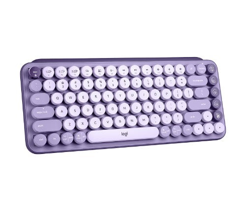 Logitech POP Keys keyboard Universal Bluetooth QWERTY English Purple