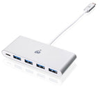 iogear GUH3C4PD interface hub USB 3.2 Gen 1 (3.1 Gen 1) Type-C 5000 Mbit/s White